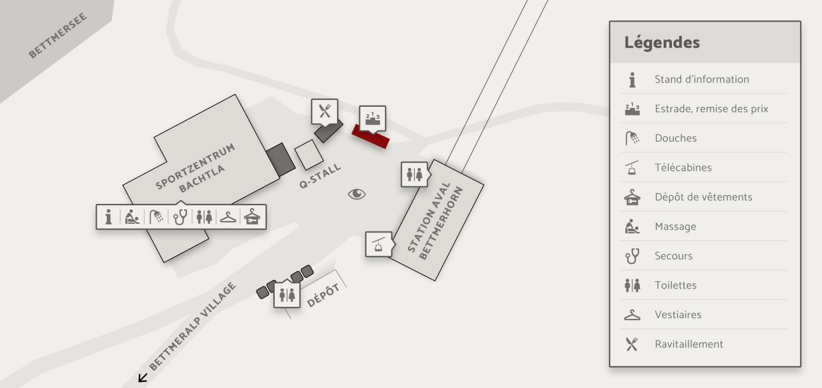 Skizze Preisverleihung Aletsch Halbmarathon Aletsch Arena